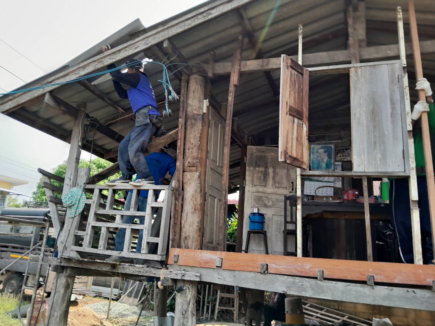 อำเภอเชียงของ จัดโครงการต่อบ้านเติมสุขภายใต้กิจกรรม “การขจัดความยากจน Thaiqm TPMap และกลุ่มเปราะบาง”