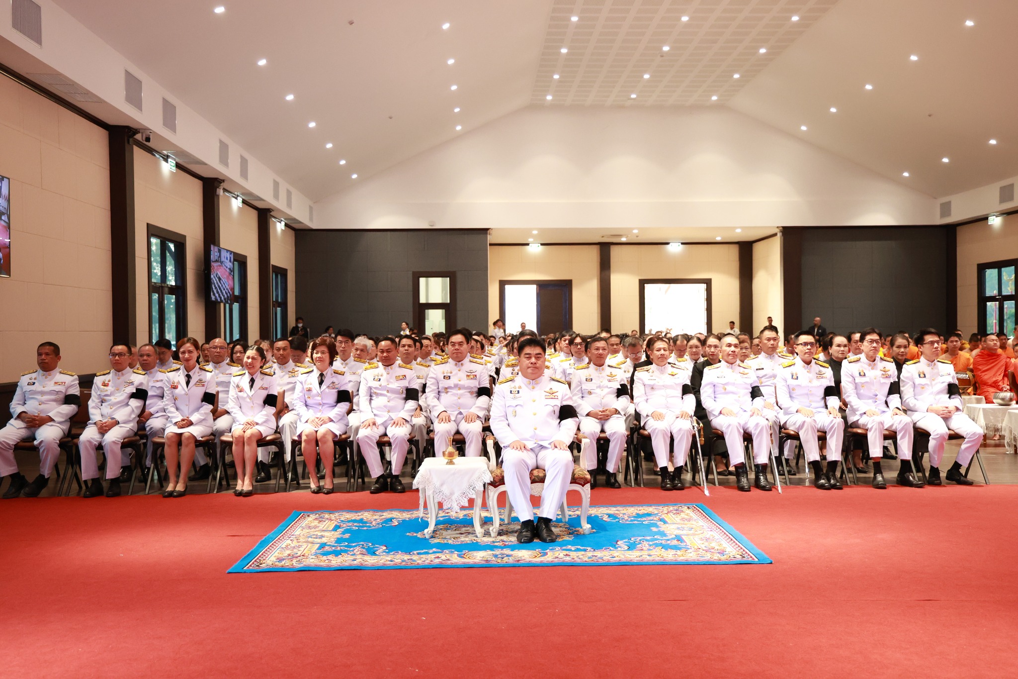 จังหวัดเชียงรายประกอบพิธีบำเพ็ญกุศลสตมวาร 100 วัน อุทิศถวายเป็นพระราชกุศลแด่สมเด็จพระนางเจ้าสิริกิติ์ พระบรมราชินีนาถ พระบรมราชชนนีพันปีหลวง