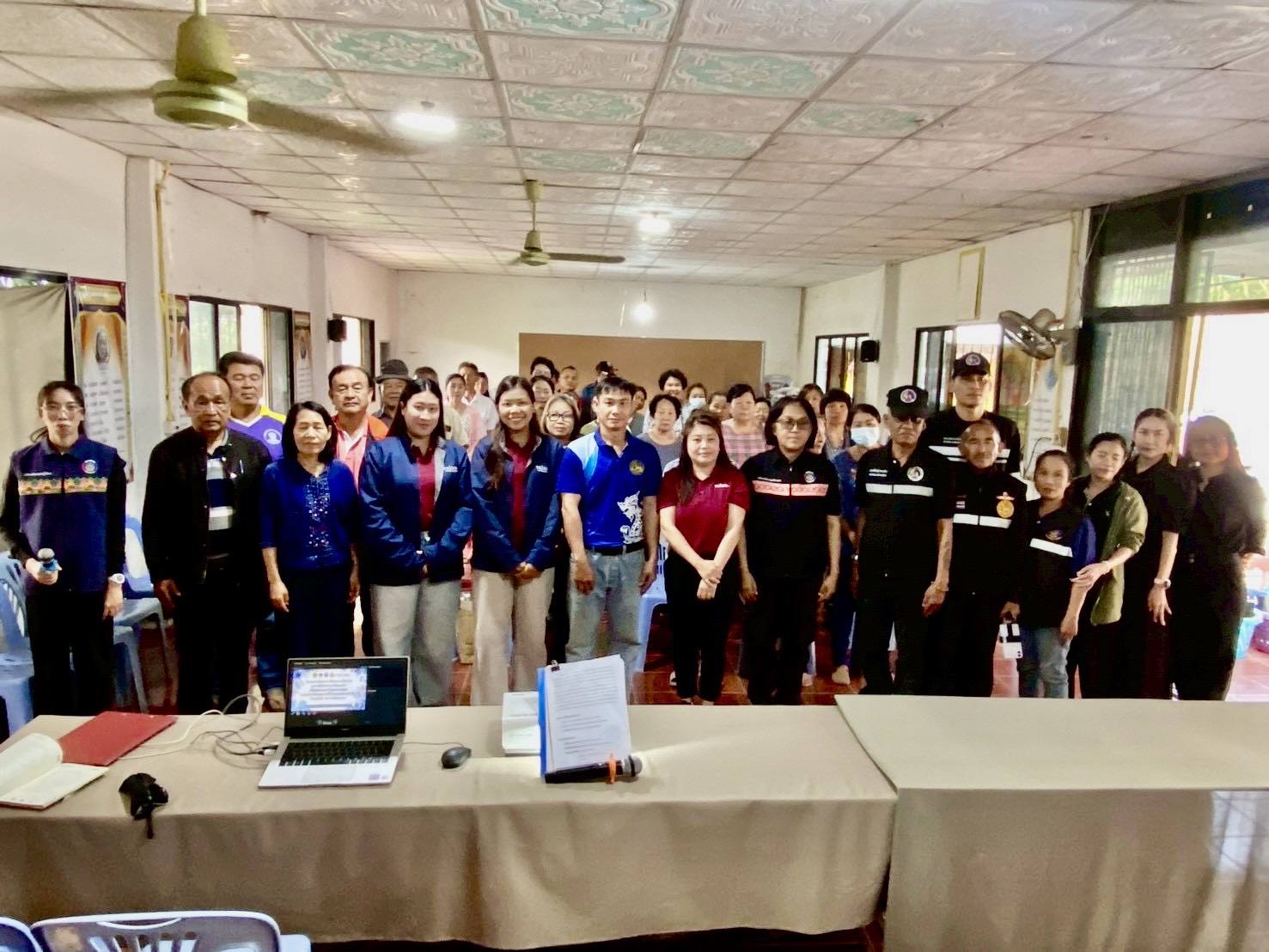 TEI ร่วมกับ พัฒนาชุมชนอำเภอเทิง จัดอบรมเพาะเห็ดฟาง&ndash;เห็ดโคนปลวกในตะกร้า ลดการเผาวัสดุการเกษตร ยกระดับคุณภาพชีวิตชุมชนอย่างยั่งยืน 