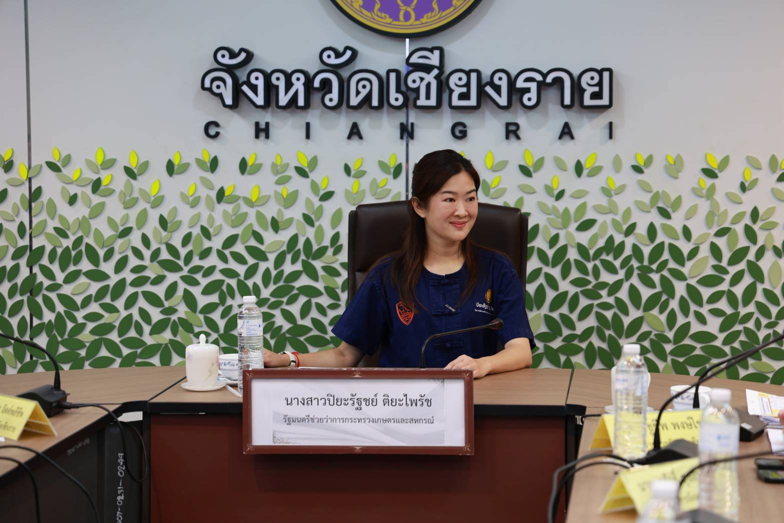 รมช.เกษตรฯ ลงพื้นที่เชียงราย เร่งแก้ไฟป่า&ndash;PM2.5 ดันปุ๋ยธงเขียว ลดต้นทุนเกษตรกร&ndash;หนุนเกษตรยั่งยืน