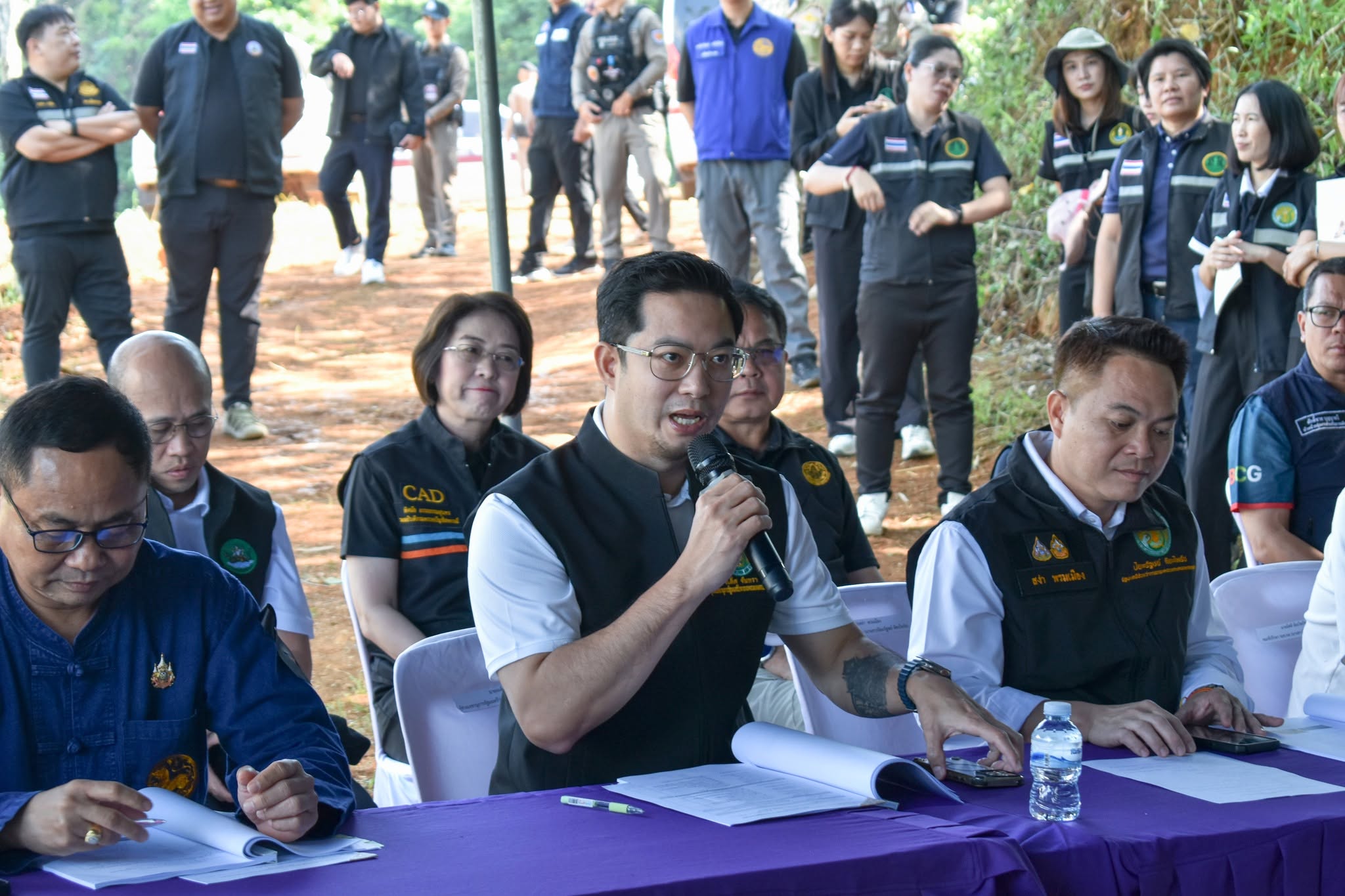 ผู้ช่วยเลขานุการ รมว.เกษตรฯ ลงพื้นที่เชียงของ-เวียงแก่น เร่งขยายระบบส่งน้ำห้วยน้ำม้า พร้อมแก้ปัญหาราคาส้มโอ GI ตกต่ำ